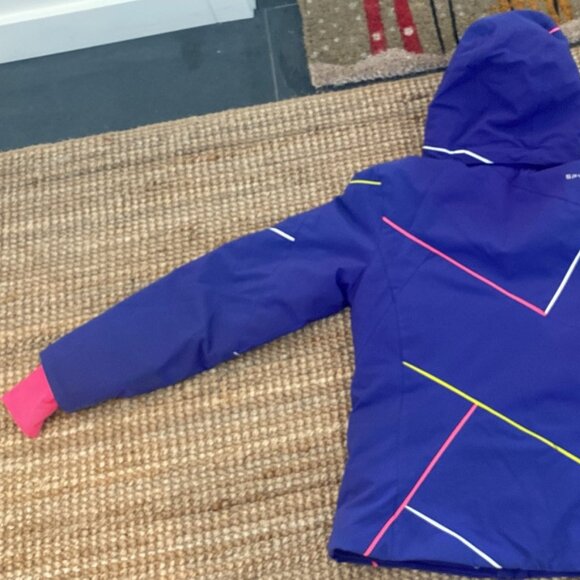 Girl's Spyder Ski Coat - Picture 4 of 5